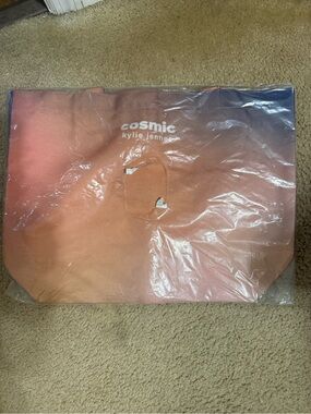 Kylie Cosmetics Cosmic Coral Tote Bag